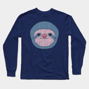 Sloth Face Long Sleeve T-Shirt